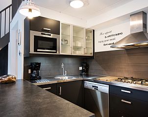 Vollstndig ausgestattete Kche im Bungalowpark Gortersmient Ferienhaus Gortersmient 284, De Dennen.