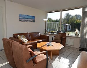 Comfortable sitting area in Holiday home de Parel 222, located in De Dennen, Texel.