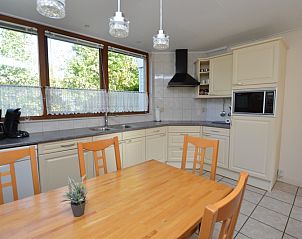 Spacious kitchen in Holiday home de Parel 222, Texel, De Dennen.