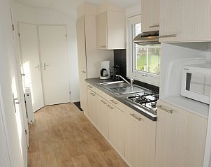 Moderne Kche im Ferienhaus Villetta fr 6 Personen, De Dennen, Texel, mit allen Annehmlichkeiten.