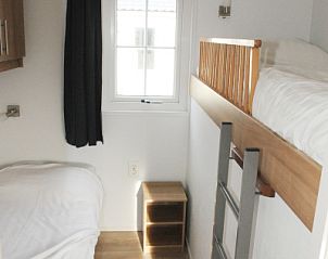 Kinderzimmer mit Etagenbett in Villetta Ferienhaus fr 6 Personen, De Dennen, Texel.