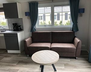 Comfortable living room in Villetta disabled, Texel, overlooking nature.
