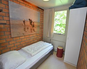 Gemtliches Einzelzimmer im Bungalow Verste Coogh 70, De Dennen, Texel, Waddeninseln.