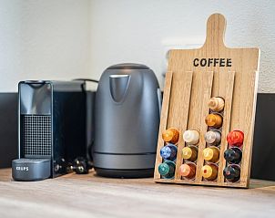 Coffee corner in Vakantiepark De Koorn-aar Villa, De Dennen Texel