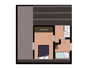 Karte von Ferienhaus Gortersmient 222 in Bungalowpark Gortersmient, De Dennen, Texel.