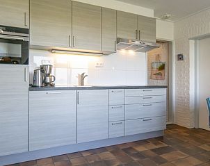 Vollstndig ausgestattete Kche im Ferienhaus Hans De Dennen Texel.