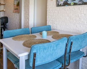 Essecke mit vier Sthlen im Ferienhaus Hans De Dennen Texel.