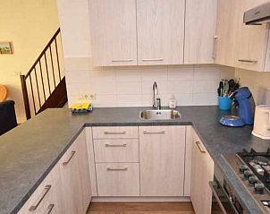 Volledig uitgeruste keuken in vakantiehuis Gortersmient 306, De Dennen, Texel, Bungalowpark Gortersmient.