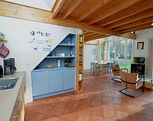 Offene Kche und Wohnzimmer im Monnikenweg 11, De Dennen, Texel.