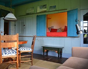 Gezellige woonkamer in Vakantiehuis in Formerum, Terschelling op de Waddeneilanden.