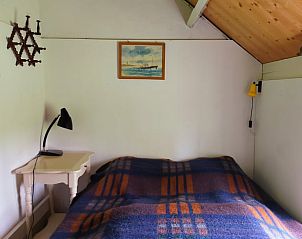Knusse slaapkamer in Vakantiehuis in Formerum, Terschelling op de Waddeneilanden.
