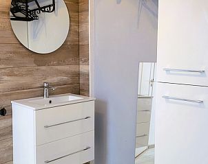 Stijlvolle badkamerinrichting in Wadhuske vakantiehuis, Terschelling.