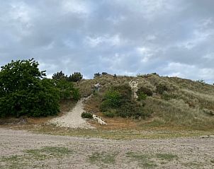 Prachtig duinlandschap rondom Vakantiehuisje in West Terschelling, perfect voor wandelingen op de Waddeneilanden.