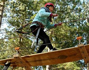 Klimpark in de buurt van Carpe Diem vakantiehuis, West, Terschelling, voor avontuurlijke bezoekers.