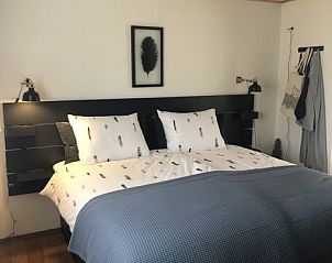 Comfortabele slaapkamer in Duumke vakantiehuis, Midsland Noord, Terschelling.