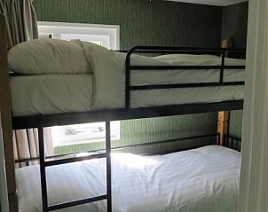 Stapelbed in Vakantiehuis Bengel, Midsland Noord, Terschelling ideaal voor gezinnen.