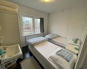Comfortabele slaapkamer in Duinhuis vakantiehuis op Terschelling.