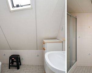 Wasruimte in De Grutto vakantiehuis in Midsland Noord, Terschelling.