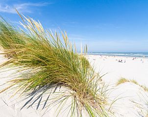 Sand dunes and sea on Ameland, near De Dijkwachter, vacation home in Ballum, for beach lovers.