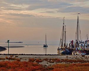 Havenzicht nabij Chill op Ameland vakantiehuis Ballum.