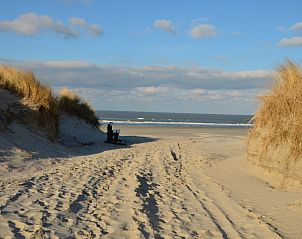 Prachtig strand bij Buren, Ameland, nabij Strandjutter G2, ideaal voor een ontspannen dagje uit.