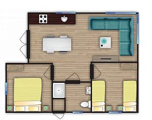 Unterkunft 0403148 - Ferienhaus Ameland - EILANDLODGE 4