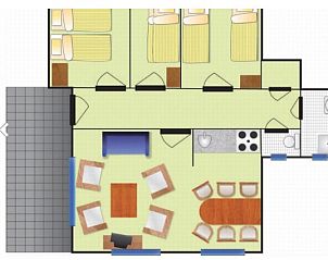Unterkunft 0403153 - Ferienhaus Ameland -  FINSE BUNGALOW 6