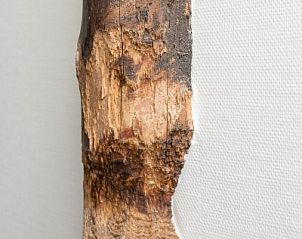 Authentieke houten balk in Hooivak appartement, Hollum Ameland.