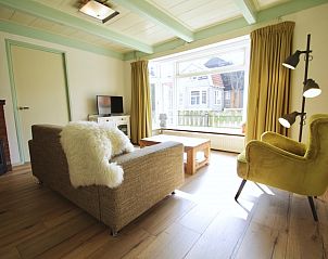 Comfortabele woonkamer in Klaver Vier vakantiehuis, Schiermonnikoog.