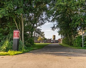Zugangsweg zum Cottage in Schiermonnikoog, Ferienhaus in Schiermonnikoog, umgeben von Bumen.