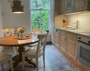 Essecke in Cottage in Schiermonnikoog, Ferienhaus auf Schiermonnikoog mit Landhauskche.