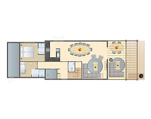Verblijf 400457 - Bungalow De Peel - 12-persoonsbungalow | 12EL1