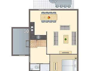 Unterkunft 430502 - Bungalow Noordoost Brabant - De Vers | 8-persoons bungalow | 8L