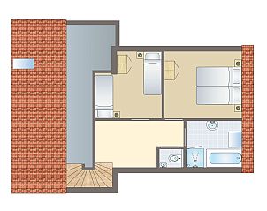 Unterkunft 430503 - Bungalow Noordoost Brabant - De Vers | 8-persoons bungalow | 8C3