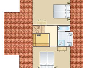 Unterkunft 430510 - Bungalow Noordoost Brabant - De Vers | 6-persoons bungalow | 6L