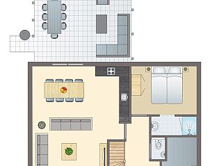 Unterkunft 430511 - Bungalow Noordoost Brabant - De Vers | 8-persoons bungalow | 8C1