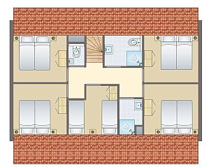 Guest house 430514 - Bungalow Noordoost Brabant - De Vers | 12-persoons bungalow | 12C