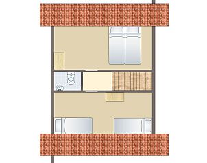 Unterkunft 430521 - Bungalow Noordoost Brabant - De Vers | 6-persoons bungalow | 6C4