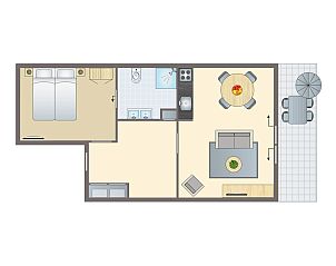 Unterkunft 430524 - Bungalow Noordoost Brabant - De Vers | 2-persoons bungalow | 2C