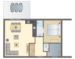 Unterkunft 430529 - Bungalow Noordoost Brabant - De Vers | 6-persoons bungalow | 6C3