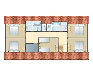 Unterkunft 430536 - Bungalow Noordoost Brabant - De Vers | 16-persoons bungalow | 16C