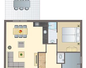 Unterkunft 430538 - Bungalow Noordoost Brabant - De Vers | 6-persoons bungalow | 6C2