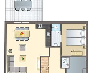 Unterkunft 430538 - Bungalow Noordoost Brabant - De Vers | 6-persoons bungalow | 6C2