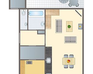 Unterkunft 430541 - Bungalow Noordoost Brabant - De Vers | 4-persoons landhuis | 4B