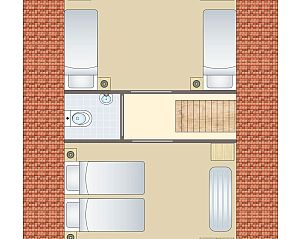 Unterkunft 430541 - Bungalow Noordoost Brabant - De Vers | 4-persoons landhuis | 4B