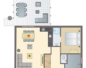 Unterkunft 430549 - Bungalow Noordoost Brabant - De Vers | 6-persoons bungalow | 6C1