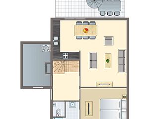 Unterkunft 430551 - Bungalow Noordoost Brabant - De Vers | 6-persoons bungalow | 6L