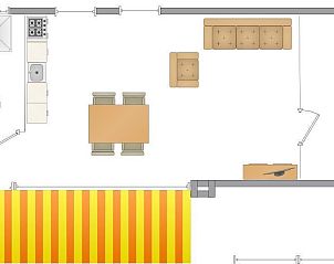 Unterkunft 4502101 - Ferienhaus Noordzeekust - Vakantiehuis Schönes Ferienhaus Strandopgang in Julianadorp