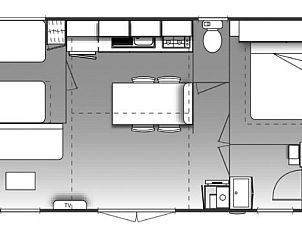Verblijf 4503177 - Vakantiewoning Noordzeekust - Vrijstaande comfort chalet ECO4