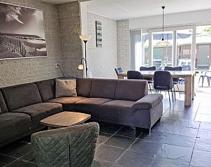 Unterkunft 4504150 - Ferienhaus Noordzeekust - Vakantiehuis Ferienbungalow Abbes mit Garten und Terrasse